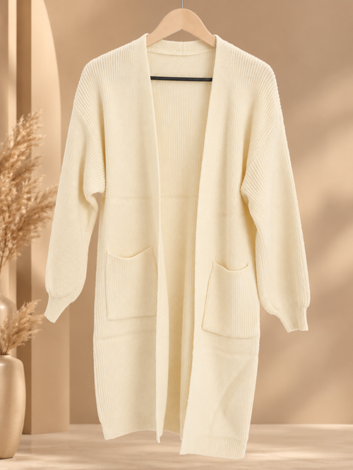 Gilet long en maille – Chloé